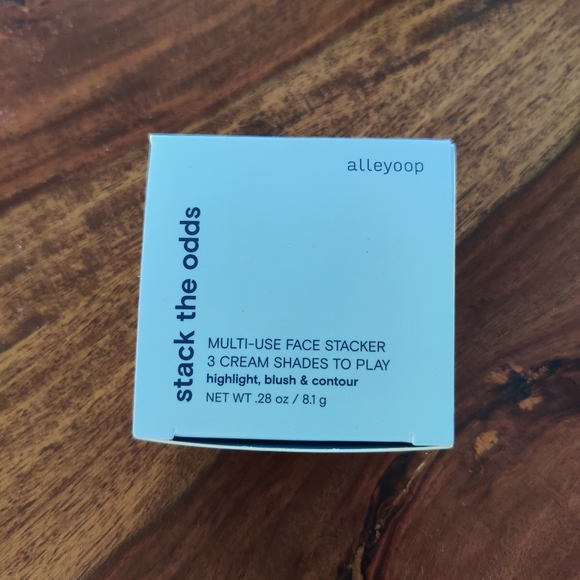 ALLEYOOP Stack the Odds Refillable Multi-use 3 Cream Face Stacker NEW - Picture 11 of 11